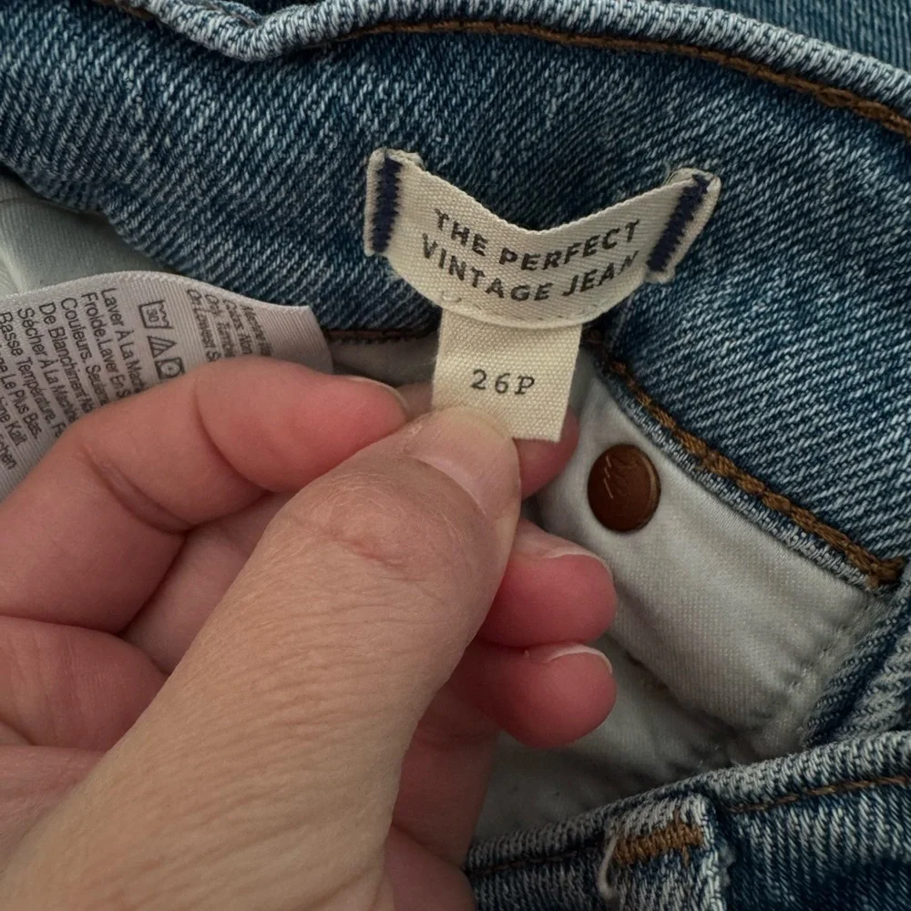 Madewell The Petite Perfect Vintage Jean - Picture 5 of 7